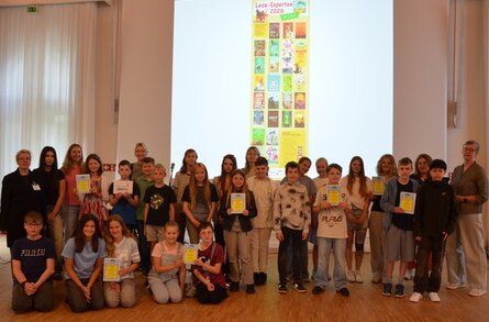 Foto Gruppe Lektüre-Experten-Klassen